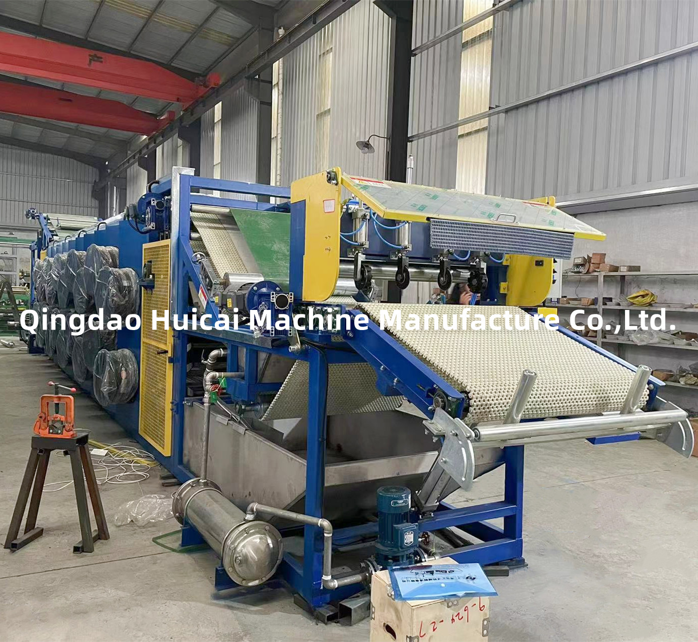 Adjustable Hanging Rod Speed Batch Off Cooler Rubber Sheet Cooling Machine for Results