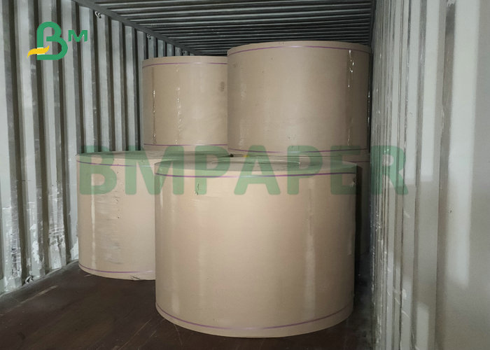 350g Kraft Straw Board Carton Board For Making Adhensive Tapes Core 