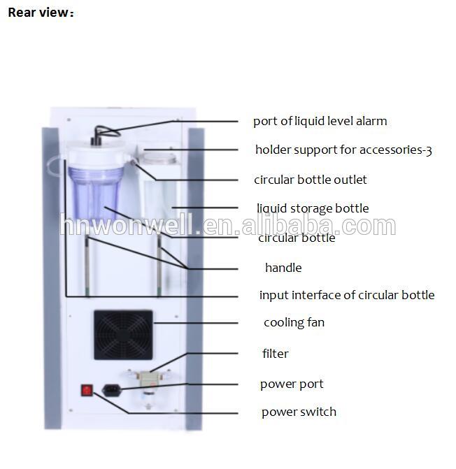 4 in 1 water deep clean skin rejuvenation vertical oxygen jet machine