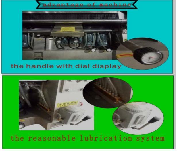 PLC Control Glass Edging Polishing Beveling Machine