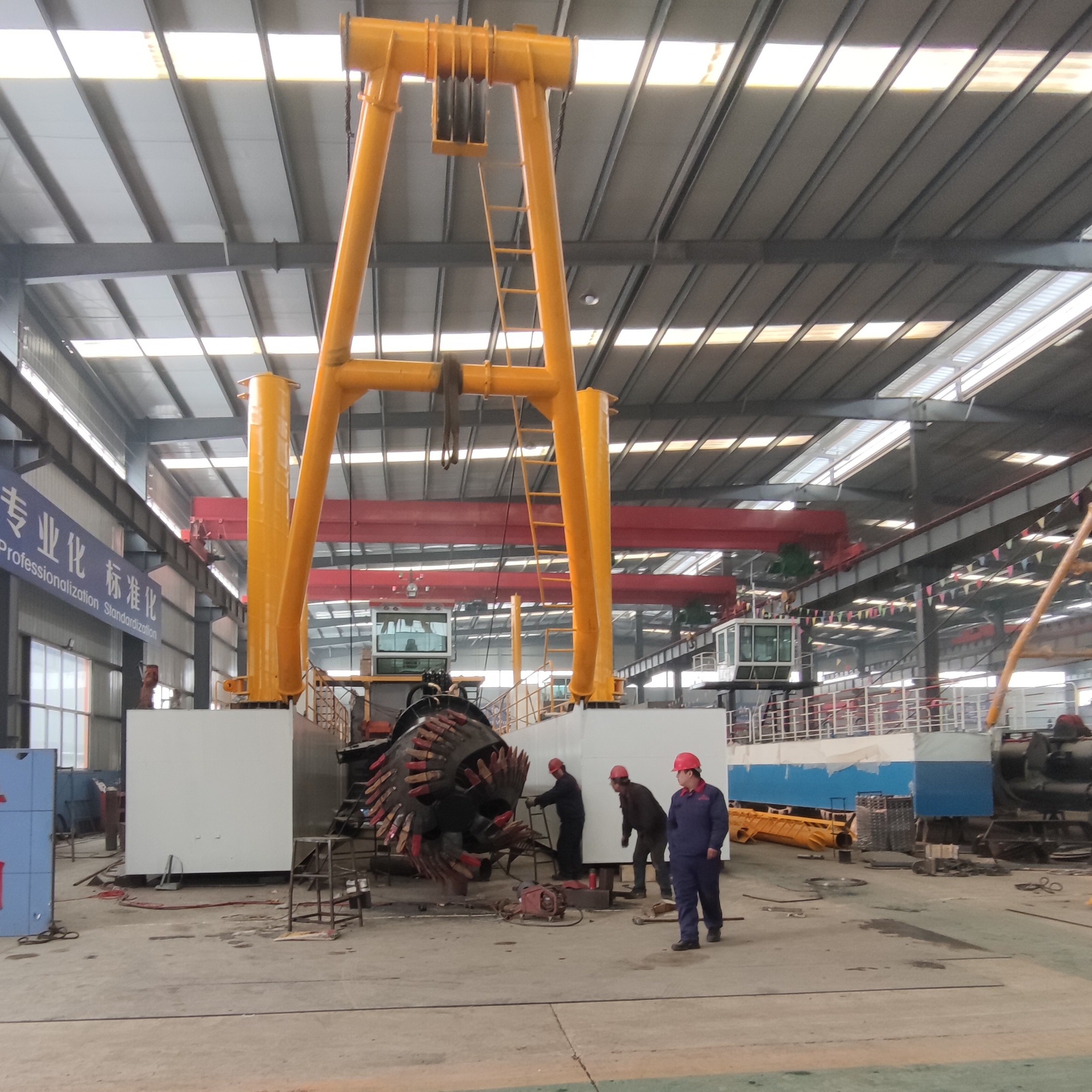 20 Inch Cutter Suction Dredger river sand mining dredging equpements gold dredge machine
