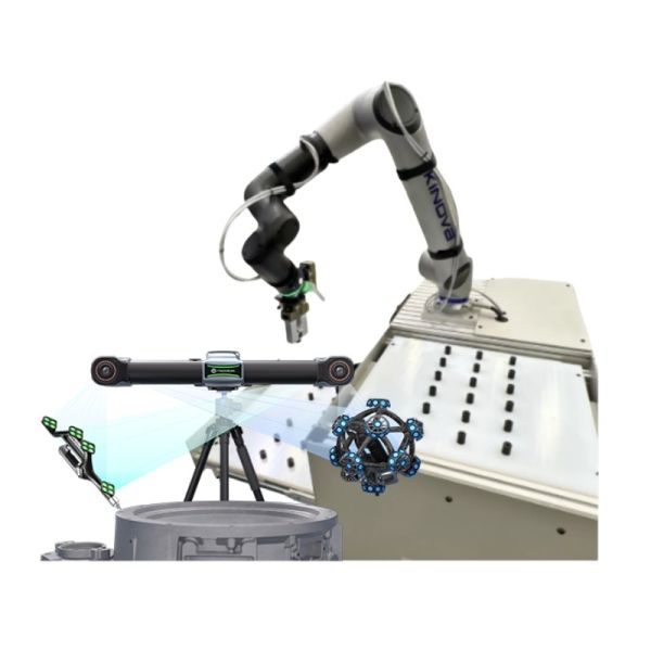 Quality Scantech Tracking 3D Scanner Optical Automated 3D Measurement System Kinova Link 6 Industrial Robot Digital Smart Cobot  for sale