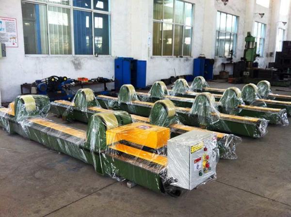 65000lbs Double Motor Pipe Welding Rotator , Foot Pedal Control , 30 Ton Pipe