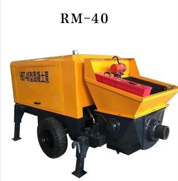 55KW XDEM Concrete Delivery Pump 25Mpa 50 Cubic Meters 350M