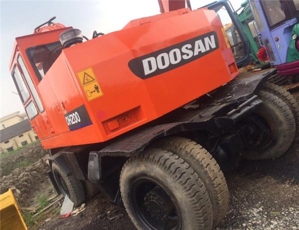 used doosan wheel excavator dh200wd-7 2012 Korea doosan/daewoo DH130-5/DH150W-7