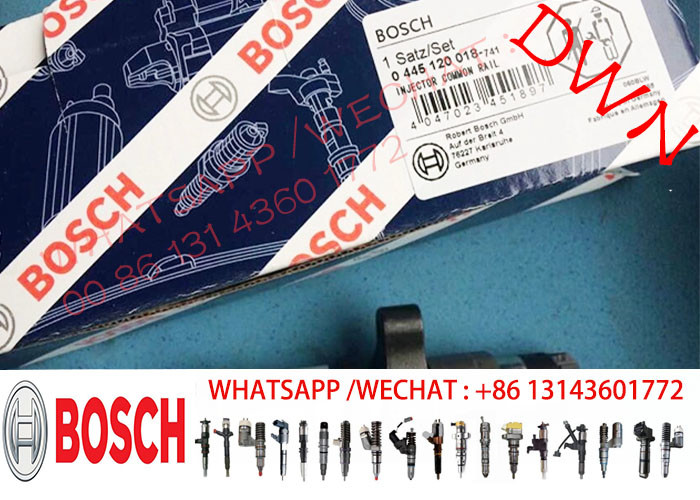 BOSCH GENUINE BRAND NEW injector 0445120018 Dodge Ram Turbo Diesel 0445120018 R8004082AA 0445120018 For Ram Commins 5.9L