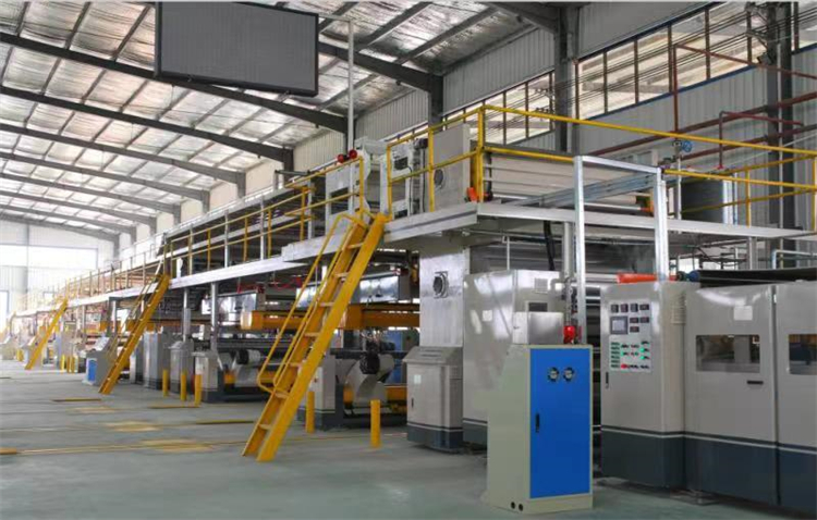 Corrugated Cardboard Production Line With 3 5 Or 7 Layers And Advanced Technology