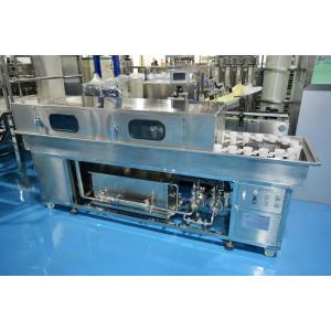 Automatic Double Line Intermittent Bottle Washer Machine glass bottle washing