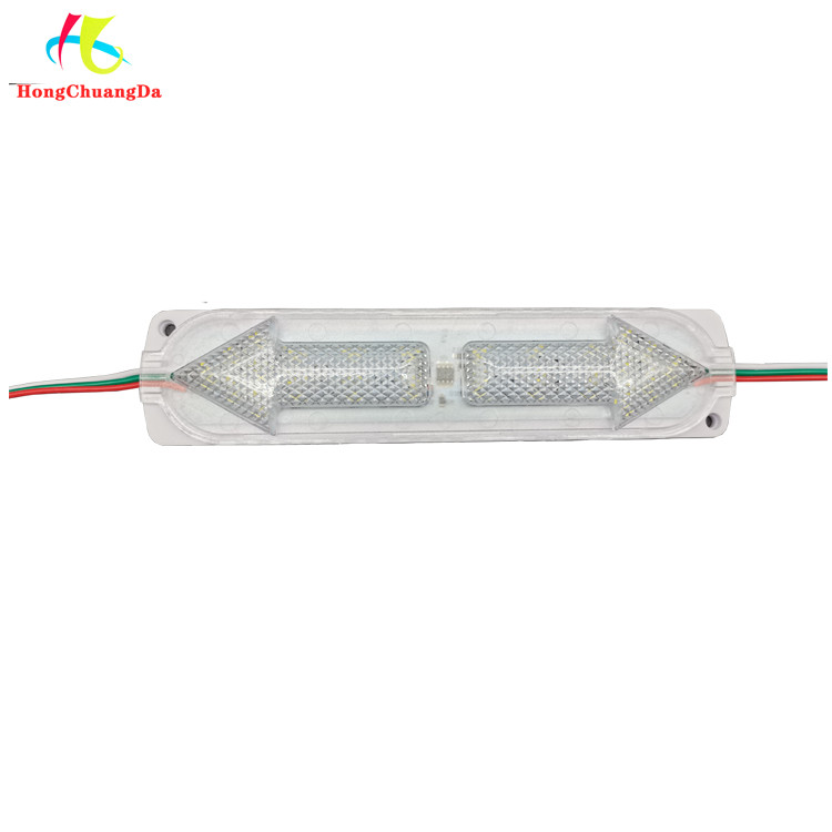 24LED Flash Side Marker Strobe Lamp Truck Safety Warning Tail Light 12V-24V
