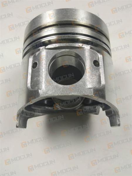 4TNE98 Yanmar Diesel Engine Parts Cast Aluminum Pistons 98mm Height YM129903