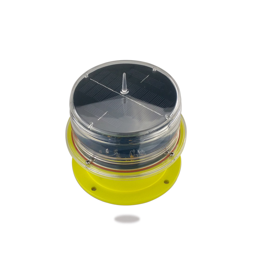PC Shockproof IALA Solar Marine Lanterns GPS Sync Solar Aviation Light