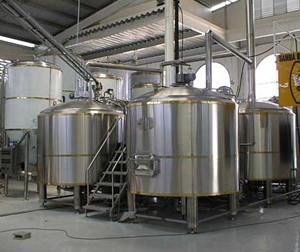 500L brewing systems for microbrewery for sale with 3 vessels brewhouse system