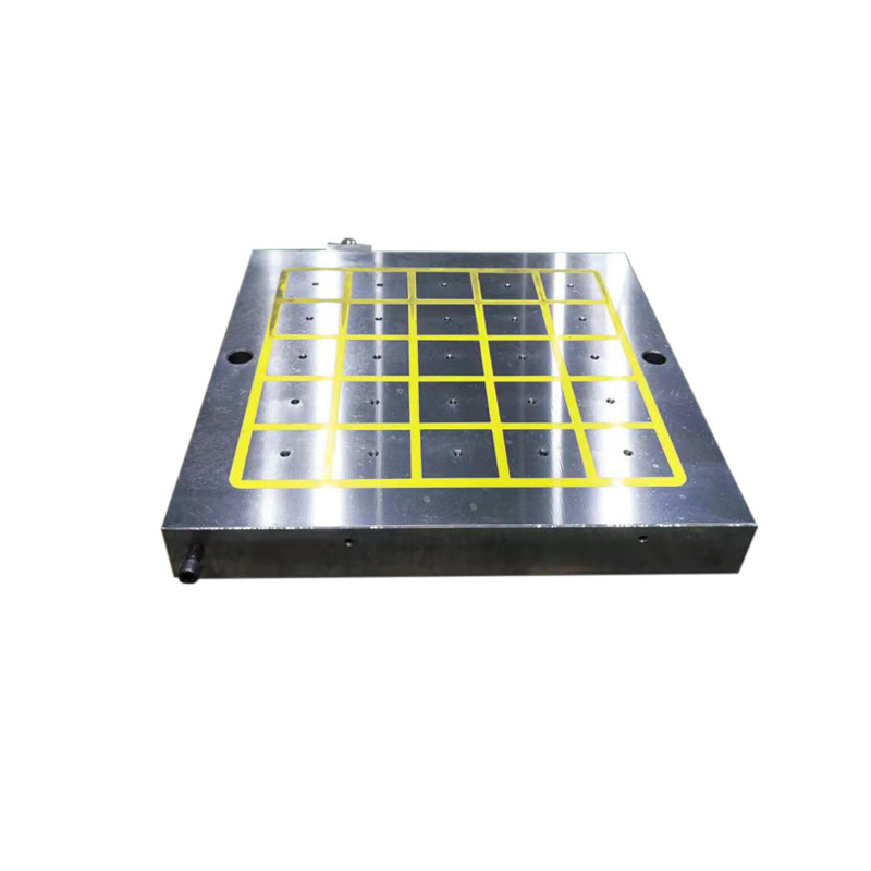 Steel 500x500mm Square electro permanent Magnetic Table For Milling Machine