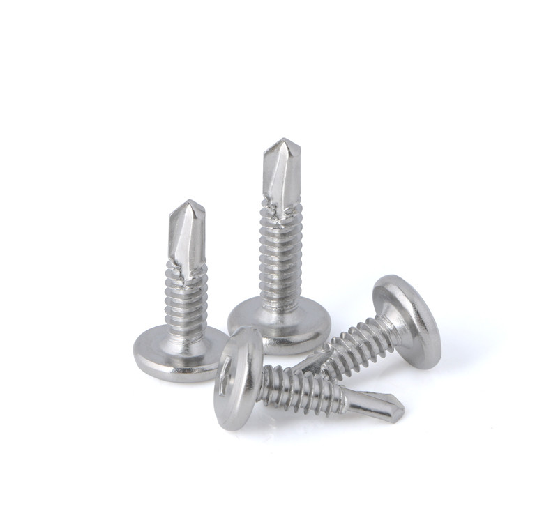 Stainless Steel Flat Head Hex Socket Drive Self Drilling Screws For Metal
