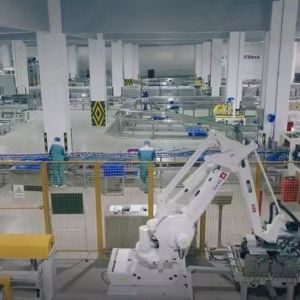 Empty Can Depalletizer Robot Can Remover