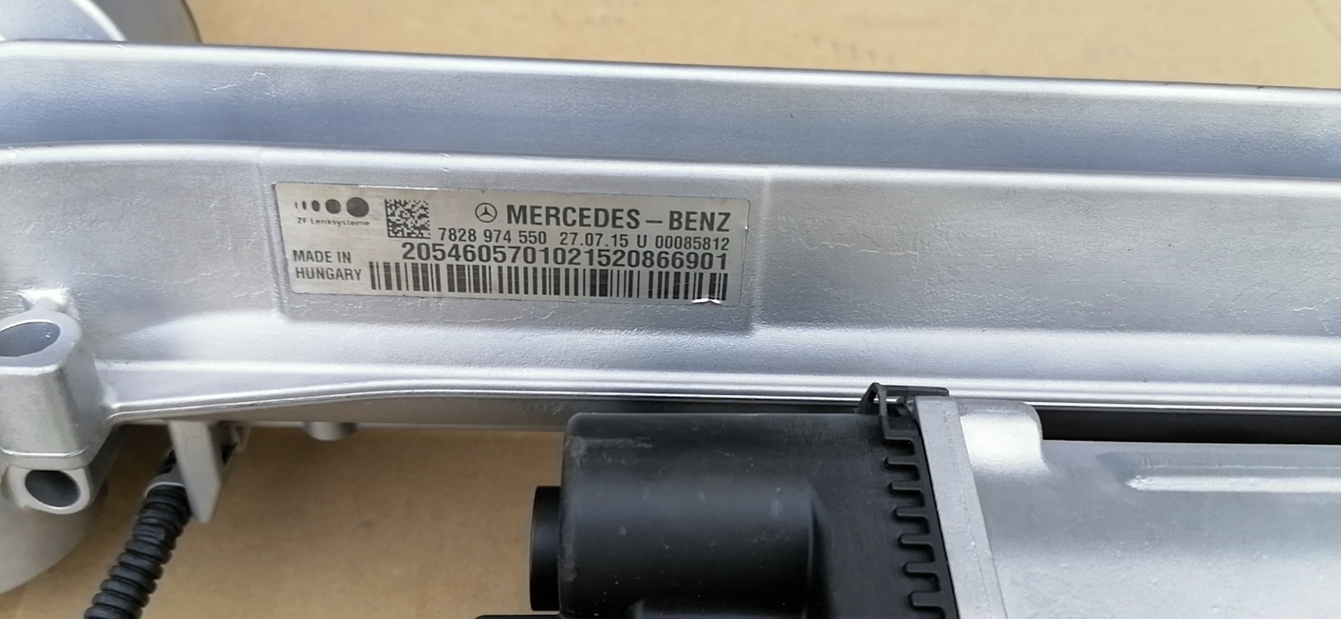 2014-2016 Mercedes Benz C-CLASS W205 C220 C300 4WD Auto Electronic Steering Rack Gear LHD OEM 74550 2054605701