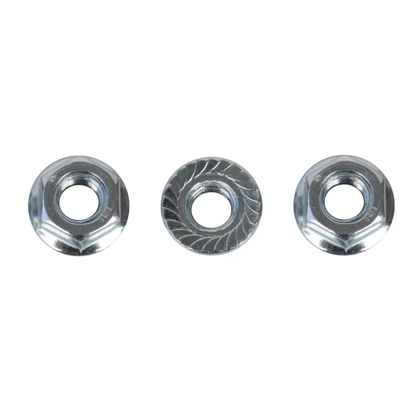 DIN 6923 Flange Nut Serrated Non-Slip Anti-Loosening Hex Nut Stainless Steel Flange Nuts