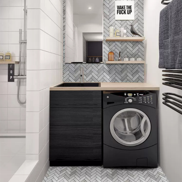 Hexagon Inlay Bianco Carrara White Grey Cream Broken Wood Marble Onyx Waterjet Floor Tiles