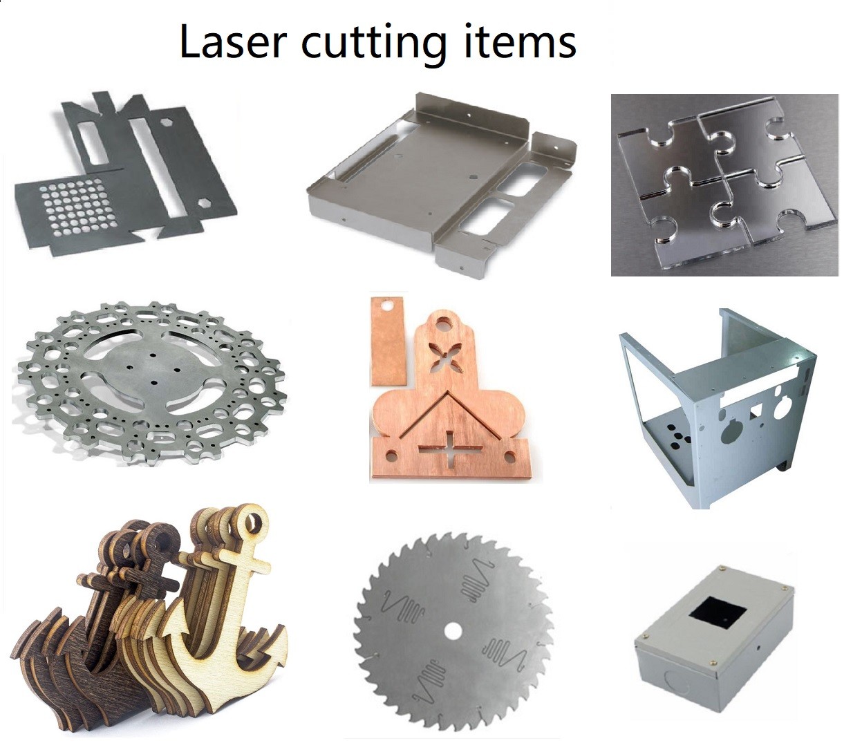 High Hardness Material CNC Laser Cutting Parts