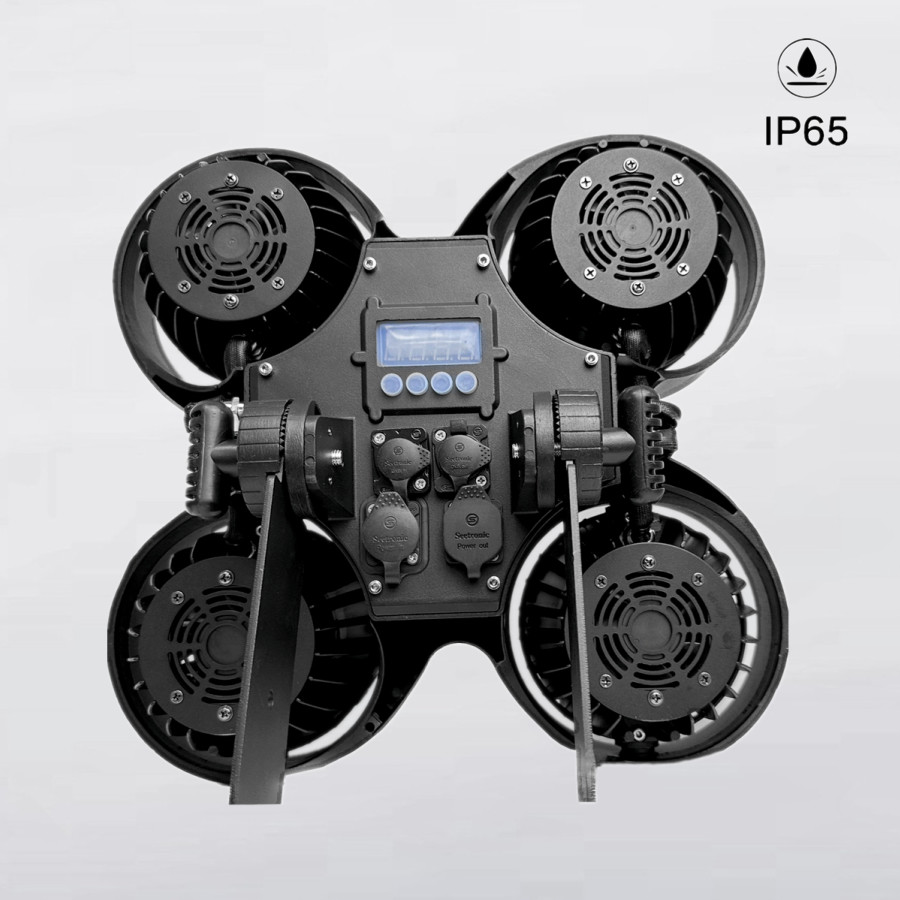 400W Stage Lighting Equipment RGBW IP65 Outdoor Waterproof 4*100W 4 Eyes COB LED Blinder Light