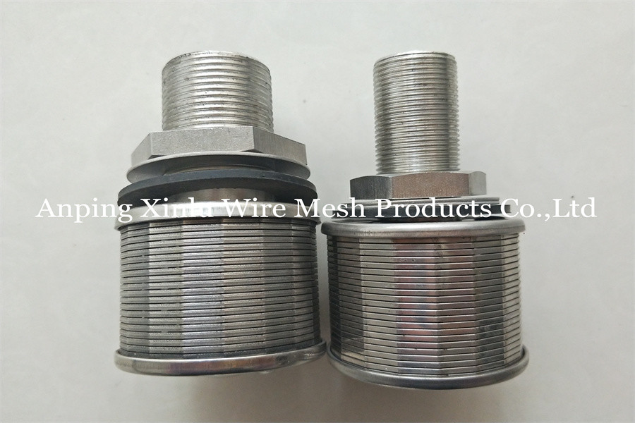 Single Tube JOhnson Wire Screen Nozzle Flow Rate 1Ton Water Filter Nozzle