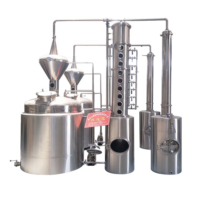 GHO 4000L Wine Stainless Steel Copper Moonshine Distiller for Video Technical Support