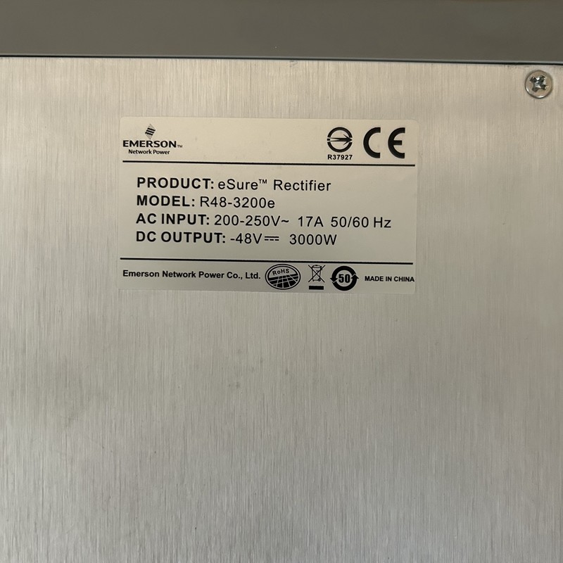 Emerson Communication Power Supply Module 48V Emerson R48-3200E Telecom Rectifier Module