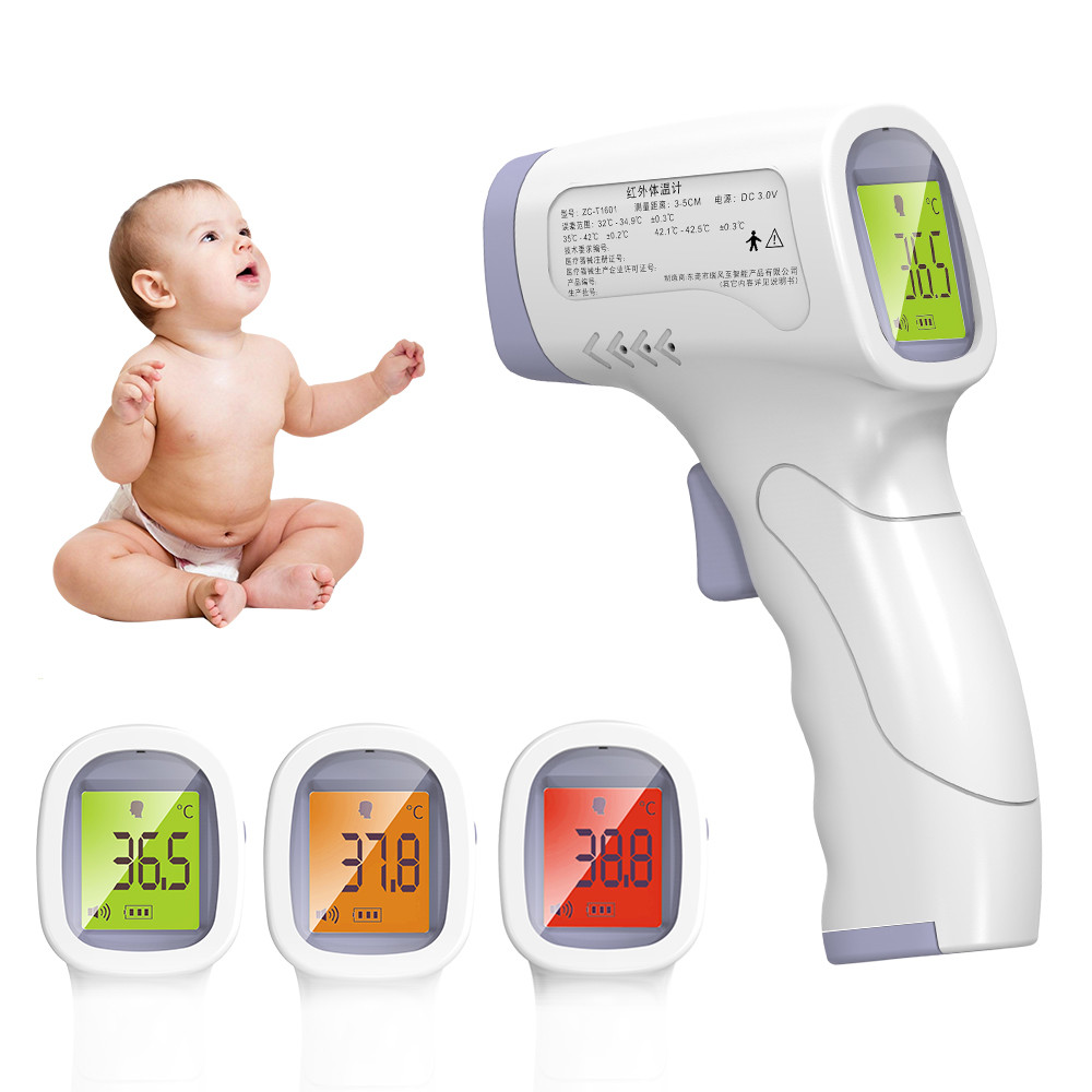 Digital Non Contact Infrared Thermometer Body Temperature Gun Lcd Display