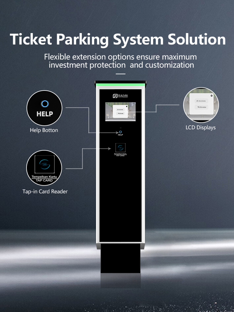 Smart Parking Ticket Machine with LPR Solution