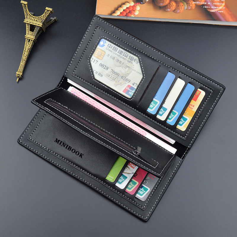 Stylish Vintage Ladies Wallet with Multifunctional Features and Long Phone Design