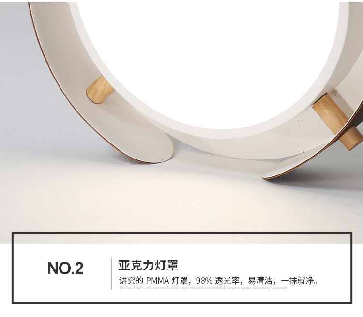 Modern Bedroom Led Ceiling Light Room Lights Lighting Round Chandelier(WH-MA-163)