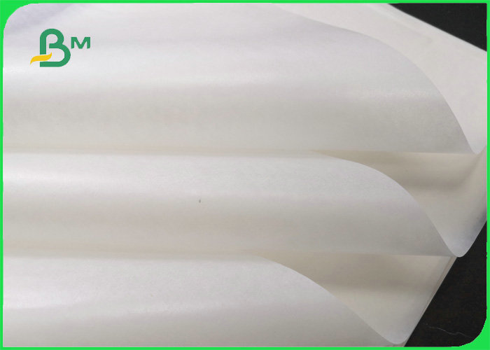 35GSM Eco-friendly Food Grade Greaseproof MG White Hamburger / Sandwich Paper