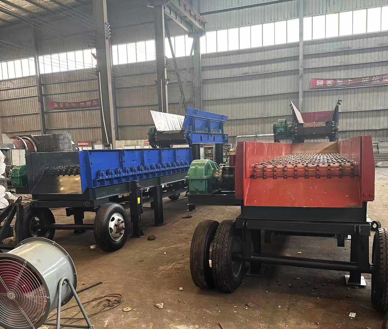 Debris Separator Mudstone Separating Machine Construction Waste Sorting Plant