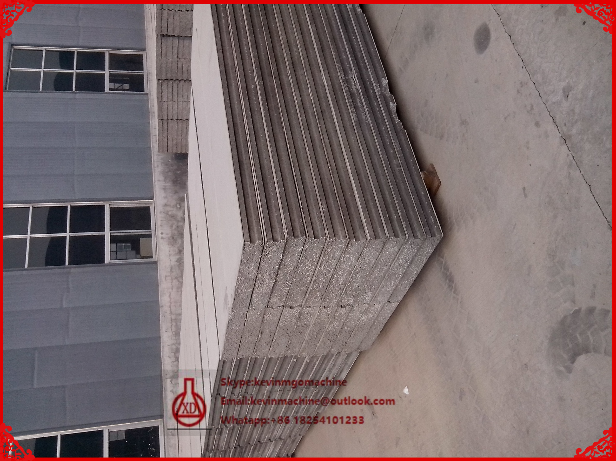 PLC Touch Screen Control Automatic Filling High Strength Wall Making Machine