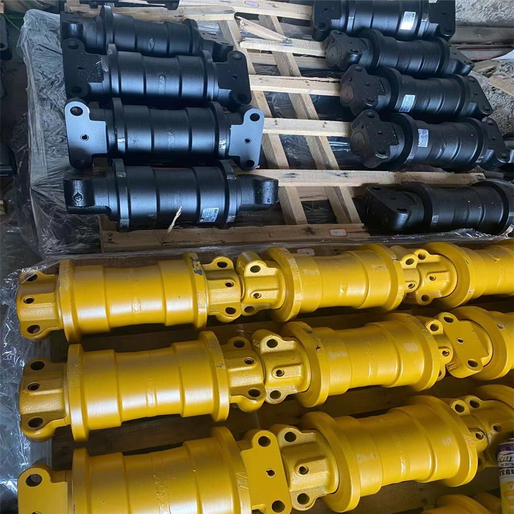 Support Wheel Chassis Excavator Accessories Komatsu Kobelco Sumitomo Hyundai Doosan Daewoo Bottom Wheel Parts