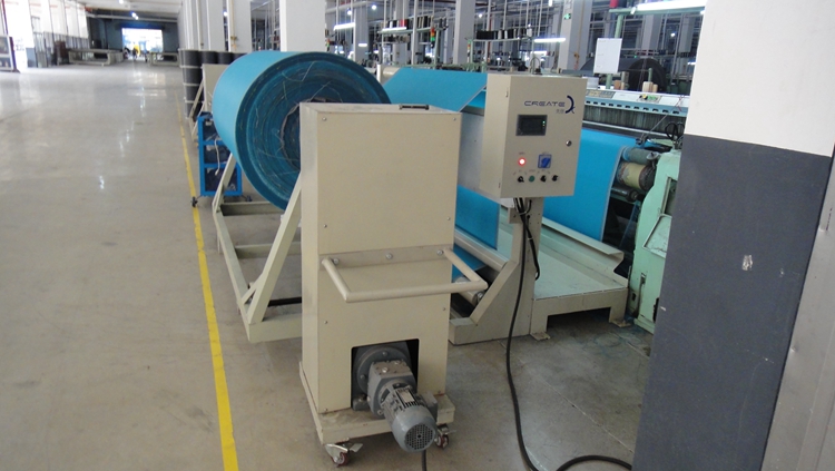Customized Cloth Fabric Roll Winder machine