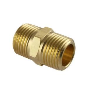 ANSI CNC High quality brass connection fitting with nickle and chrome plated at