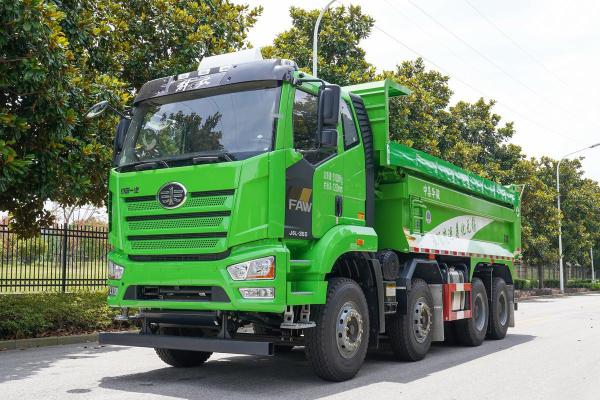 FAW Jiefang Dump Truck J6L Heavy Truck Diesel 10 Gear 350hp 8X4 Airbag Shock
