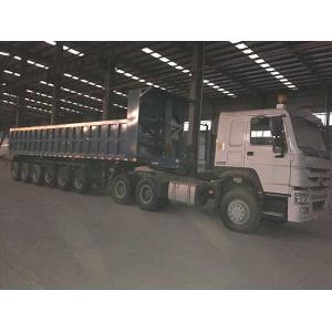 25CBM-45CBM Tipper Semi Trailer For Mining And Construction