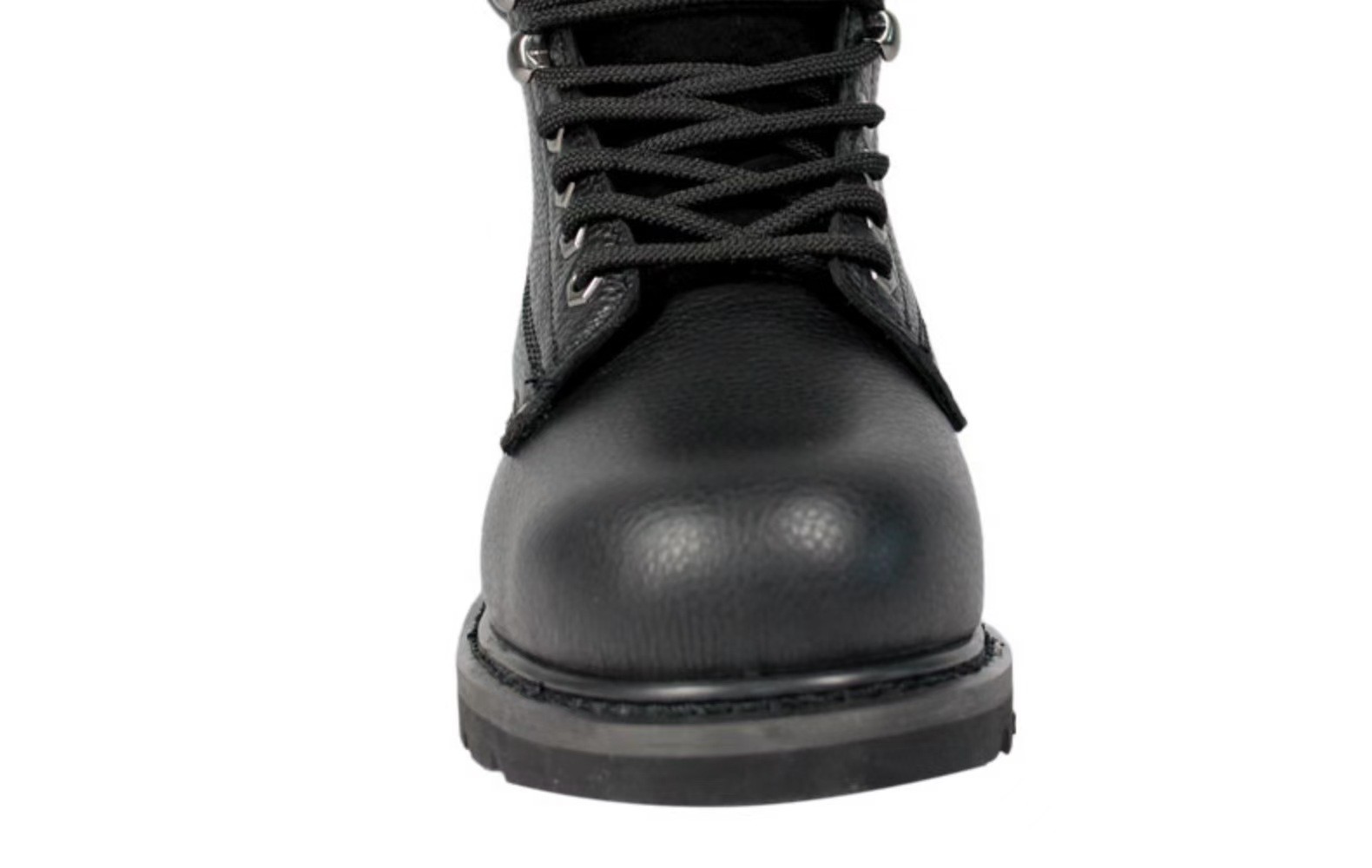 Black Cowhide Boots Oil Resistant Goodyear Welted Work Boots Unisex
