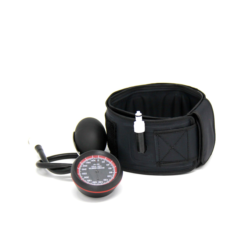 Blood Flow Resistance Gym Equipment Occlusion Cuff BFR Band with 8x80cm Polyester Cuff