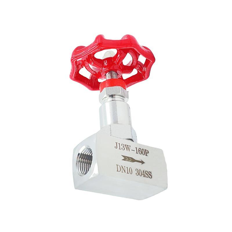 J13W-160p Stainless Steel 304 316 Needle Type Manual Valve with Female Thread