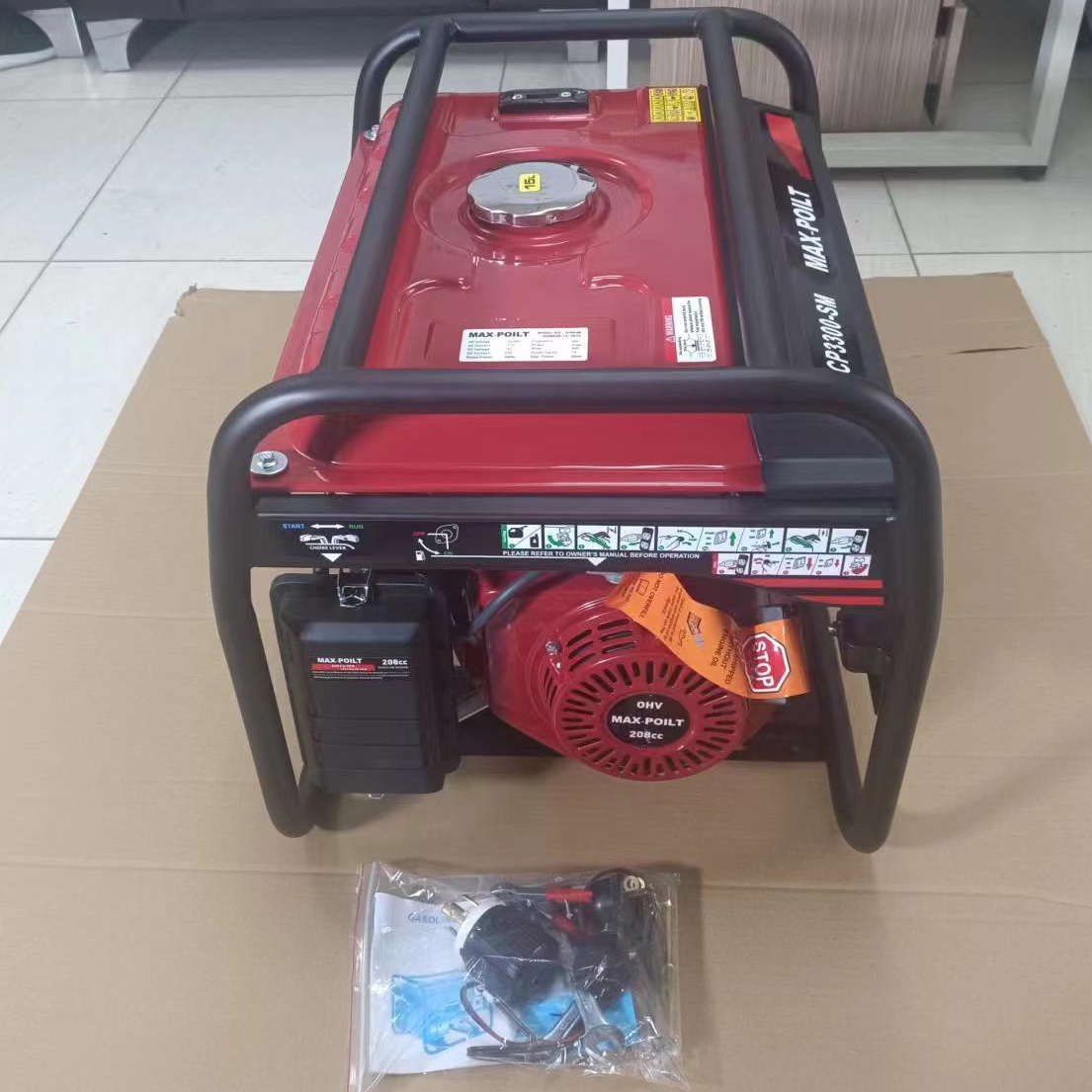 Design 10A Rated Current Silent Portable Power Alternator for Honda Gasoline Generator