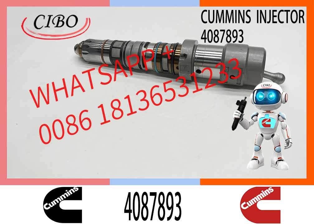 Excavator Engine Parts Fuel Diesel Injector 4326780 4088427 4087893 for Cummins