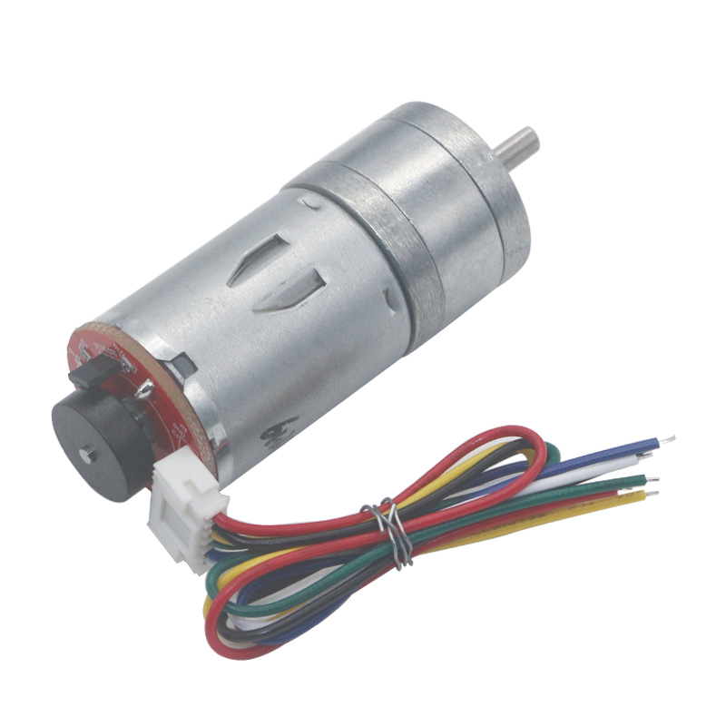 ASLONG JGA25-340 12V 17-1965RPM 25mm Micro DC Reduction Motor Small Power High Torque Supplier Dc Motor