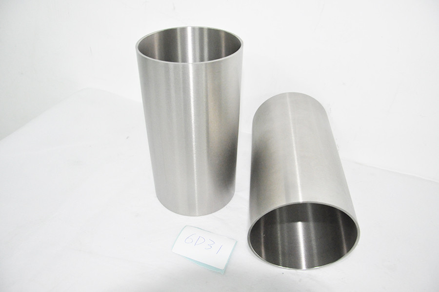 Lightweight Mitsubishi Replacement Parts 6d31 Cylinder Liner Simple Structure