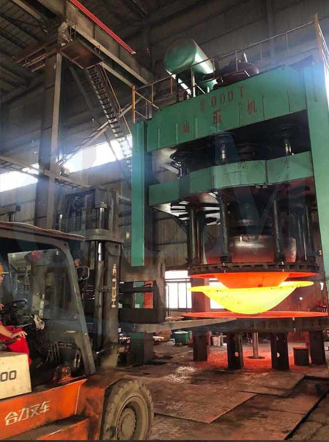 3000mm Diameter 6mm Think Elliptical Head End Caps Tank Head For Pressure Vessel