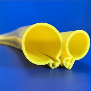  Clasp Sheath silicone foam pipe insulation For Electrical Cable Manufactures