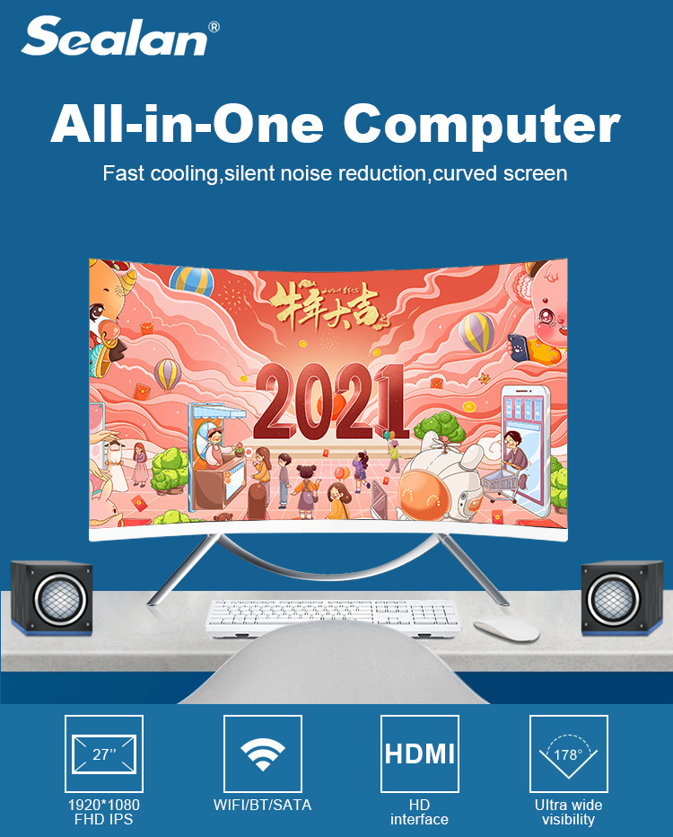 Discrete Graphics Card I7 4700 All In One Pc I7 27 Inch With Mouse