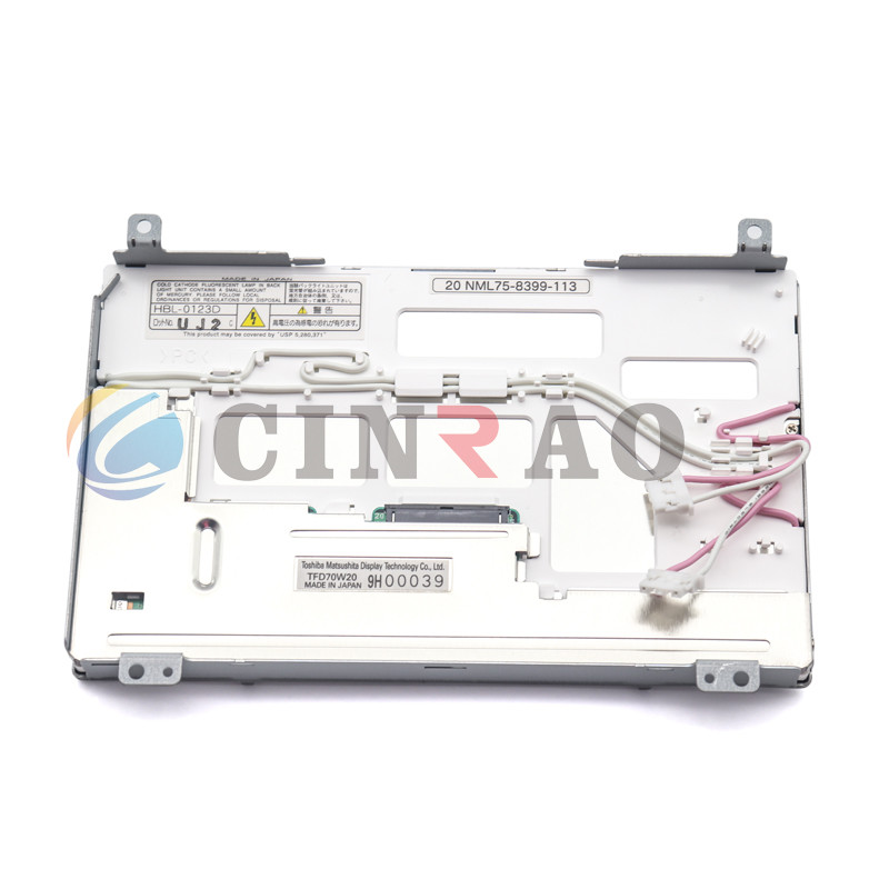 7.0 INCH Toshiba TFD70W20 TFT LCD Screen Display Panel For Car GPS Auto Spare Parts